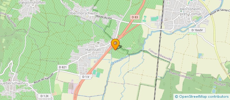 localisation de l'entreprise PAYS'ART  HATTSTATT
