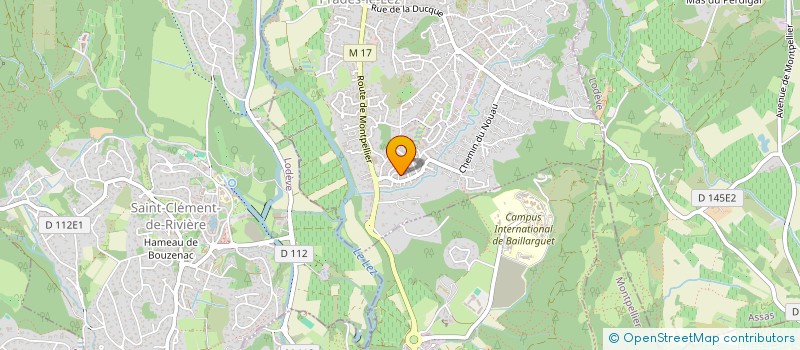 localisation de l'entreprise PAYS AVENIR  PRADES-LE-LEZ