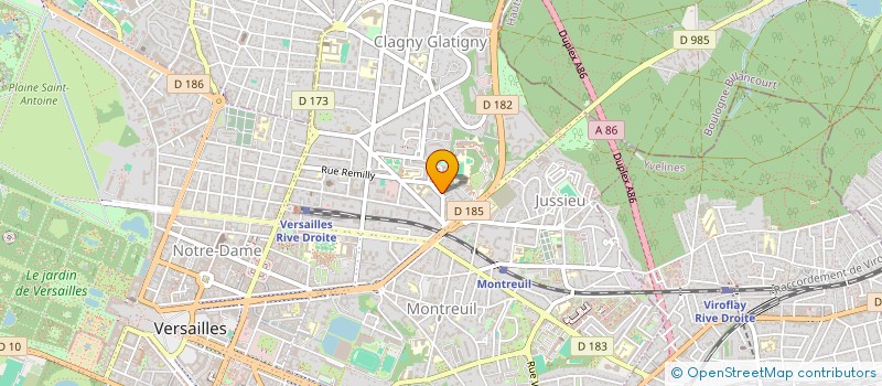 localisation de l'entreprise PAYS BASQUE EVASION à VERSAILLES