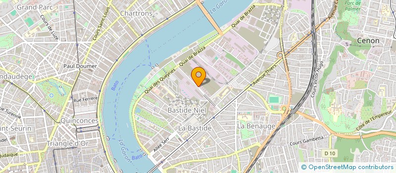 localisation de l'entreprise PAYS BASQUE MANAGEMENT  BORDEAUX