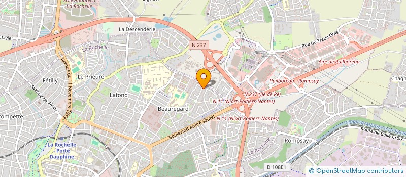 localisation de l'entreprise PAYS BASQUE PARTICIPATION  LA ROCHELLE