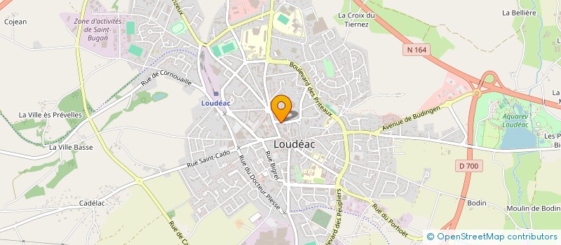 localisation de l'entreprise PAYS D ACCUEIL DE LOUDEAC à LOUDEAC