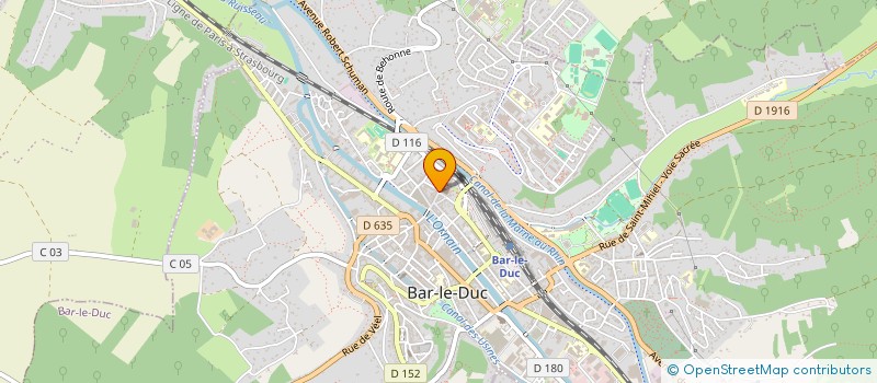 localisation de l'entreprise PAYS D ACCUEIL VALLEE DE L ORNAIN à BAR-LE-DUC