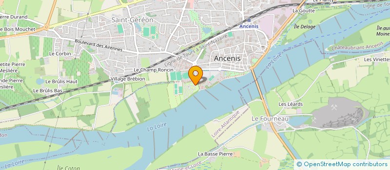 localisation de l'entreprise PAYS D ANCENIS SWIN GOLF  ANCENIS-SAINT-GEREON