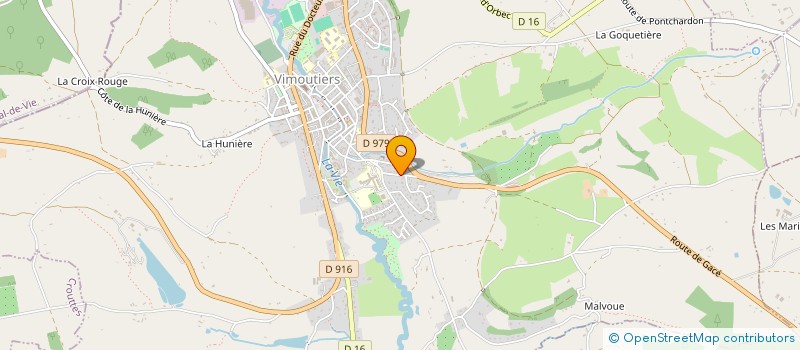 localisation de l'entreprise PAYS D'AUGE RENOVATION à VIMOUTIERS