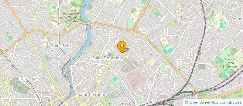 localisation de l'entreprise PAYS D'OLONNE à NANTES
