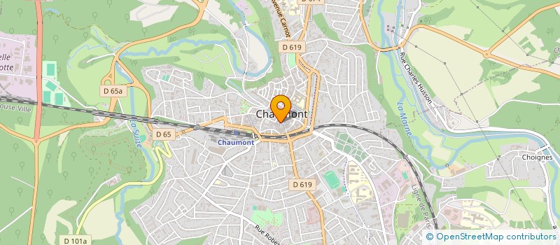 localisation de l'entreprise PAYS D'ORIENT à CHAUMONT