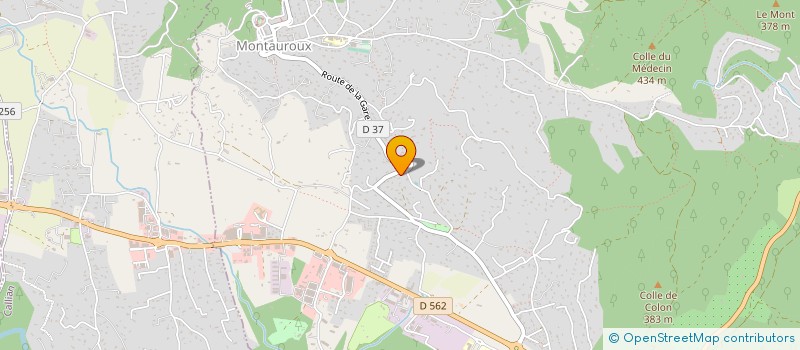 localisation de l'entreprise PAYS DE FAYENCE CUISINES à CALLIAN