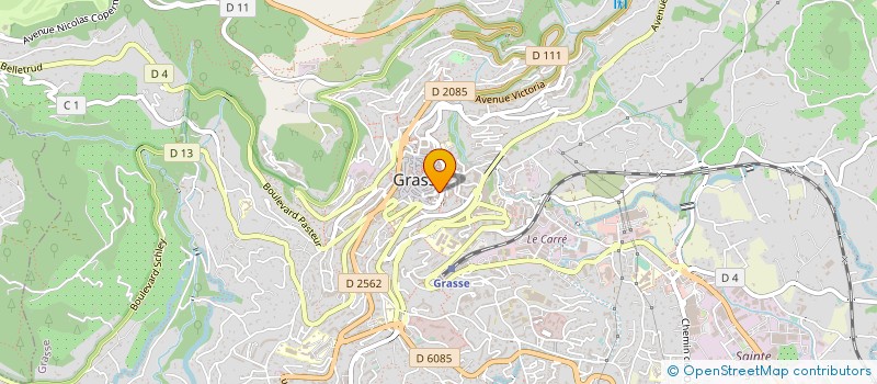 localisation de l'entreprise PAYS DE GRASSE DEVELOPPEMENT à GRASSE