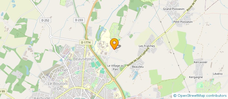 localisation de l'entreprise PAYS DE GUERANDE FORMATIONS à GUERANDE