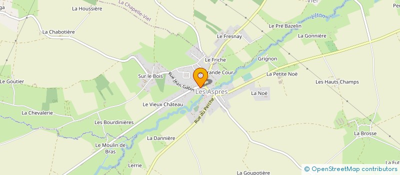 localisation de l'entreprise PAYS DE L'AIGLE ASTRONOMIE à LA CHAPELLE-VIEL