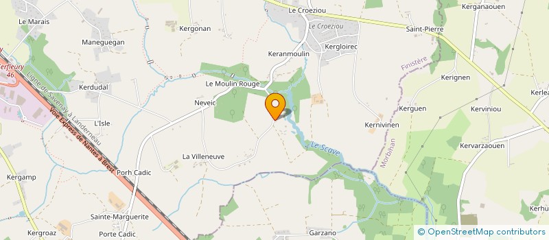 localisation de l'entreprise PAYS DE LA LANDE  REDENE