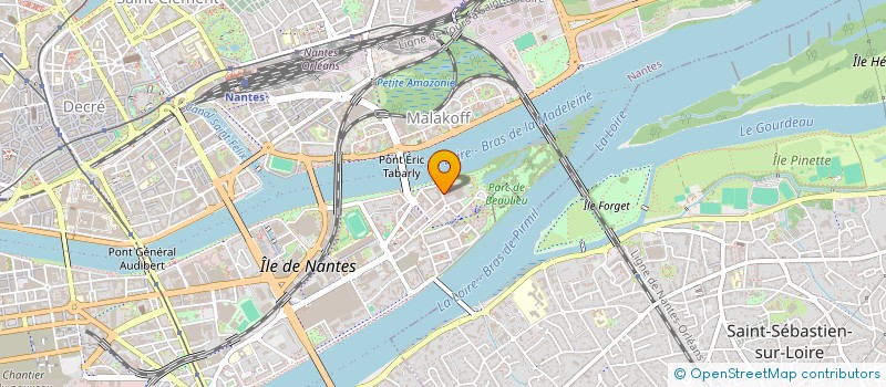 localisation de l'entreprise PAYS DE LA LOIRE RELANCE à NANTES