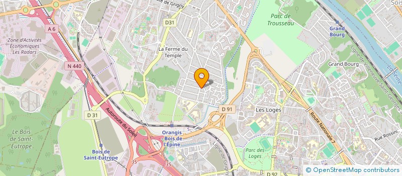 localisation de l'entreprise PAYS DE MANTES à RIS-ORANGIS
