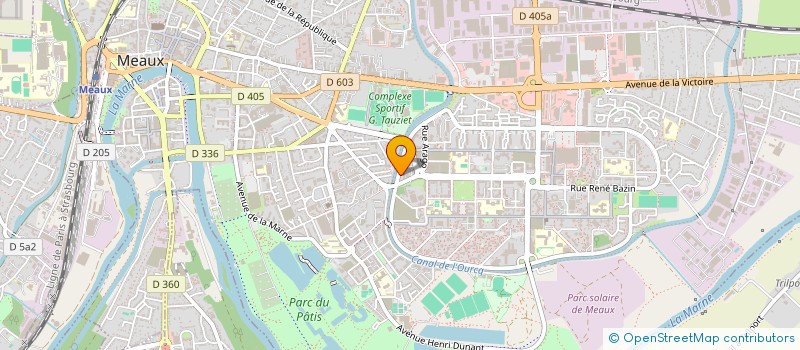 localisation de l'entreprise PAYS DE MEAUX SOLAIRE  MEAUX