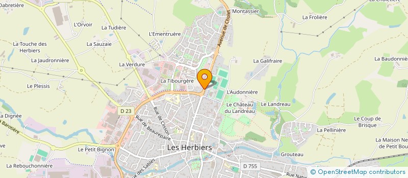 localisation de l'entreprise PAYS DES MAUGES à LES HERBIERS