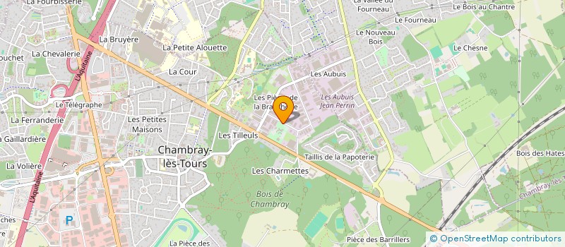 localisation de l'entreprise PAYS ET BATIS DE TOURAINE  CHAMBRAY-LES-TOURS