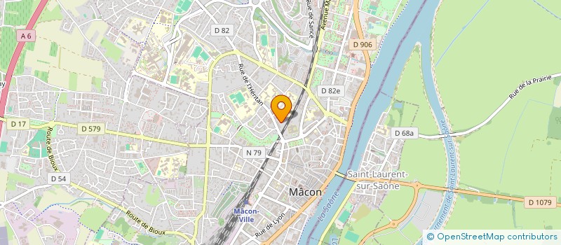 localisation de l'entreprise PAYS ET PATRIMOINE EN BOURGOGNE DU SUD à MACON