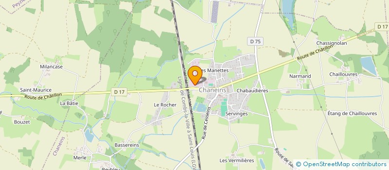 localisation de l'entreprise PAYS'HAM à CHANEINS