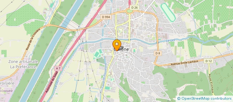 localisation de l'entreprise PAYS PERCHE  BOLLENE