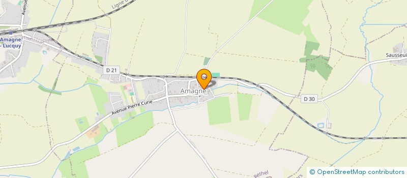 localisation de l'entreprise PAYS RETHELOIS VOLLEY BALL  AMAGNE