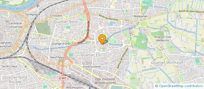 localisation de l'entreprise PAYS SOLEIL DE PROVENCE à AVIGNON