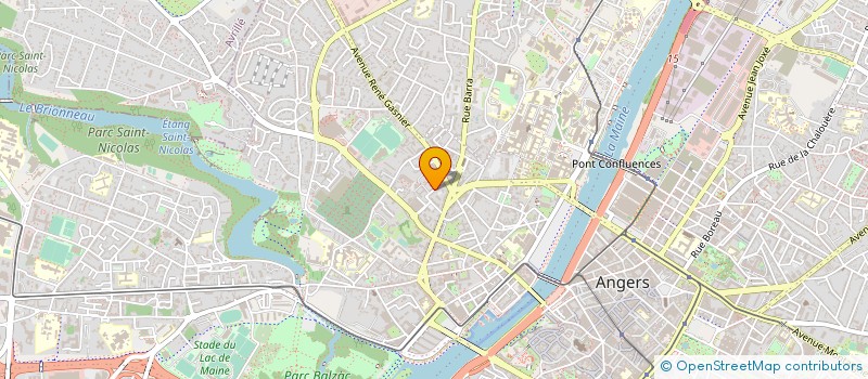 localisation de l'entreprise PAYSA NATURE  LES BOIS D'ANJOU