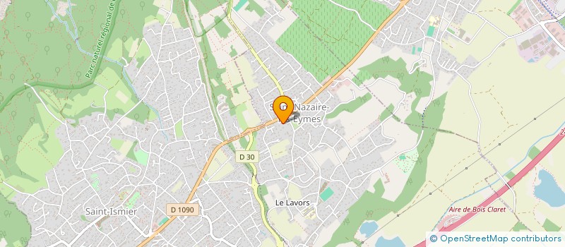 localisation de l'entreprise PAYSAGE à SAINT-NAZAIRE-LES-EYMES