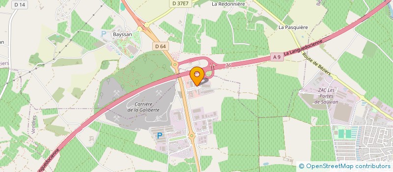 localisation de l'entreprise PAYSAGE CONCEPT 90  VENDRES