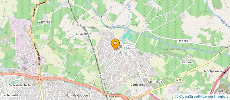 localisation de l'entreprise PAYSAGE D'OC  CORNEILHAN