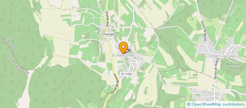 localisation de l'entreprise PAYSAGE DE CORTON  ALOXE-CORTON