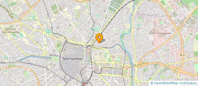 localisation de l'entreprise PAYSAGE DE FANTAISIE à MONTPELLIER