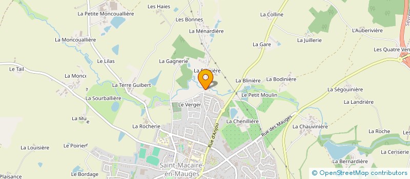 localisation de l'entreprise PAYSAGE DE L'AVRESNE CREATION à SEVREMOINE