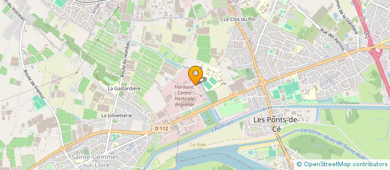 localisation de l'entreprise PAYSAGE DE LOIRE à LES PONTS-DE-CE