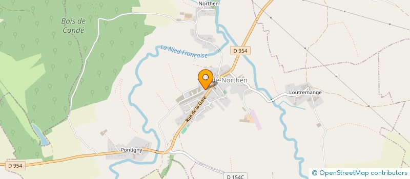 localisation de l'entreprise PAYSAGE DES 2 NIEDS  CONDE-NORTHEN