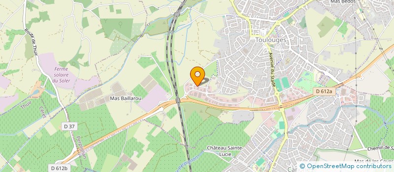 localisation de l'entreprise PAYSAGE DU SUD à TOULOUGES