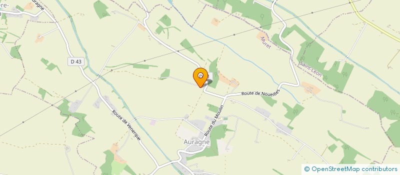 localisation de l'entreprise PAYSAGE ELECTRONIQUE  AURAGNE
