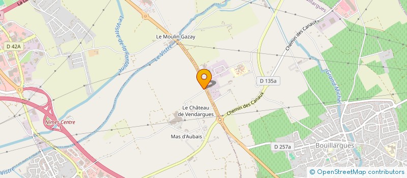 localisation de l'entreprise PAYSAGE ET ARROSAGE WEIGAND à CAISSARGUES