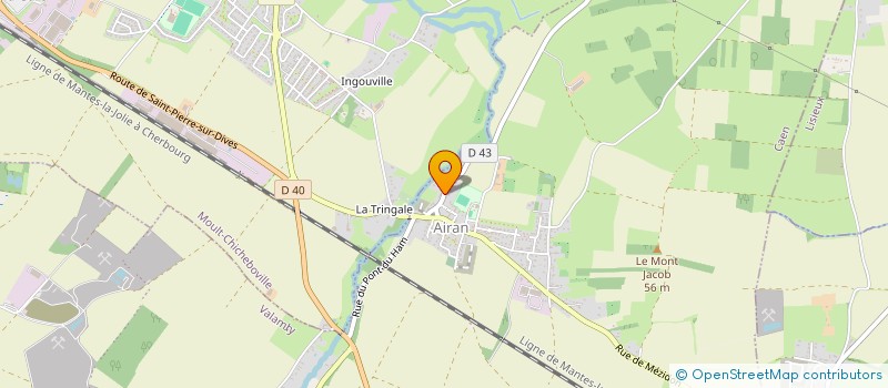 localisation de l'entreprise PAYSAGE ET TRADITION  VALAMBRAY