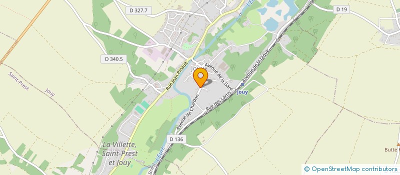 localisation de l'entreprise PAYSAGE EURELIEN à JOUY