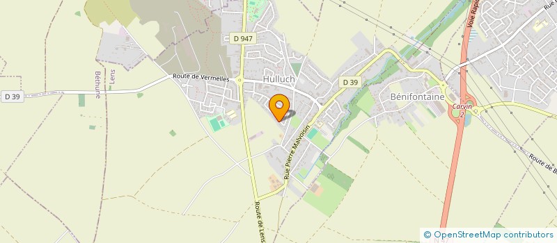 localisation de l'entreprise PAYSAGE MC  GOSNAY