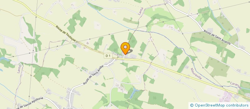 localisation de l'entreprise PAYSAGE OCCITANIE  AURIN