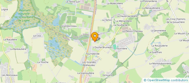 localisation de l'entreprise PAYSAGE OUEST à CARQUEFOU
