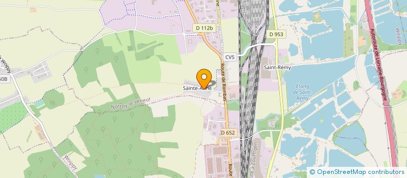 localisation de l'entreprise PAYSAGE PEPINIERES FRENKEL ET AUER à NORROY-LE-VENEUR