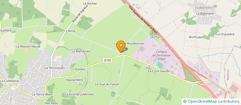 localisation de l'entreprise PAYSAGE SERVICE à SAINT-ETIENNE-DE-MONTLUC
