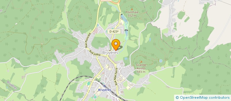 localisation de l'entreprise PAYSAGE VOSGIEN SERVICES  DOMFAING