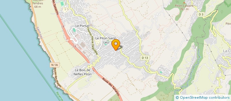 localisation de l'entreprise PAYSAGES à SAINT-LEU