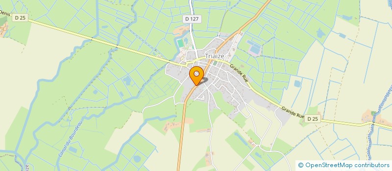 localisation de l'entreprise PAYSAGES BORD DE MER  TRIAIZE