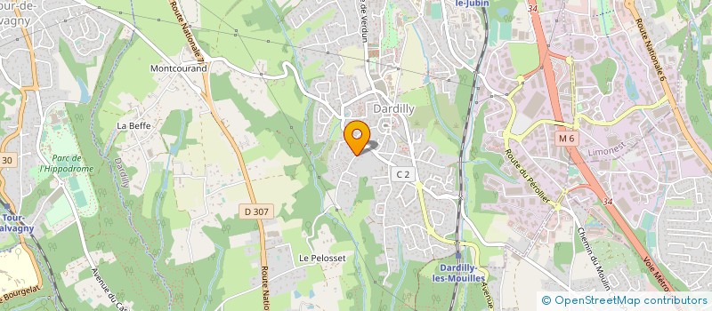 localisation de l'entreprise PAYSAGES DE BIODIVERSITE à DARDILLY