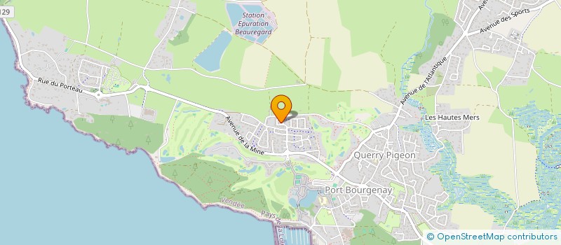 localisation de l'entreprise PAYSAGES DES OLONNES SERVICES  GROSBREUIL